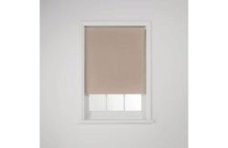 HOME Thermal Blackout Roller Blind - 2ft - Cafe Mocha.